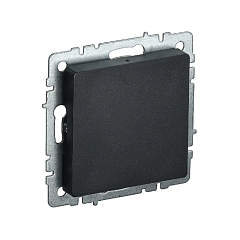 Заглушка c суппортом "BRITE" черный (1/200)