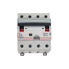 АВДТ DX3 4П C16А 30MA-AC Legrand E-PRO