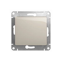 GLOSSA 1-клавишный ПЕРЕКЛЮЧАТЕЛЬ,сх.6,10AX, механизм, МОЛОЧНЫЙ