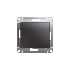 GLOSSA Перекрестный ПЕРЕКЛЮЧАТЕЛЬ,сх.7,10AX, механизм,ГРАФИТ