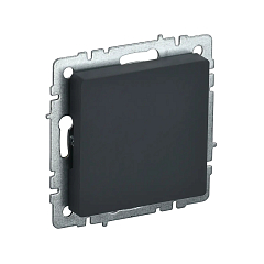 Заглушка c суппортом "BRITE" графит (1/200)