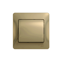 GLOSSA 1-клавишный ВЫКЛЮЧАТЕЛЬ, сх.1, 10АХ, в сборе, ТИТАН