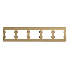 GLOSSA 5-постовая РАМКА, горизонтальная, ТИТАН