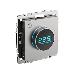 Термостат с инд. "BRITE" сталь (1/80)